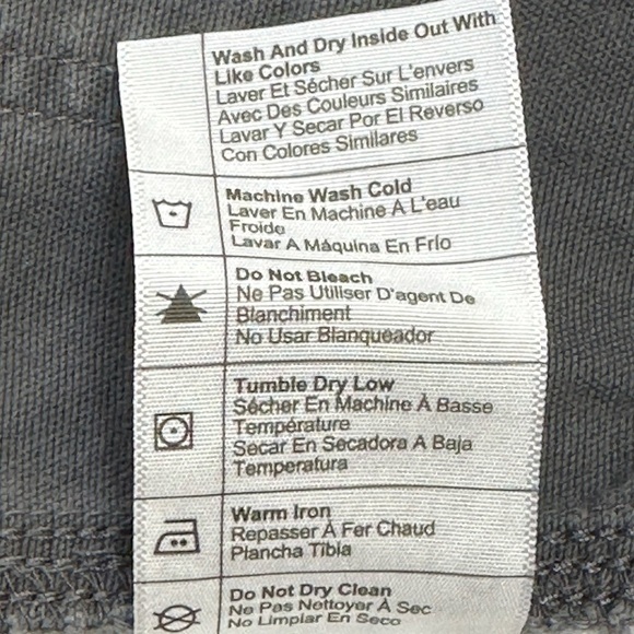 Carhartt Gray Rugged Flex Relaxed Fit Canvas Work Pant 40X30 BN2291-M 6 pockets - Picture 11 of 16